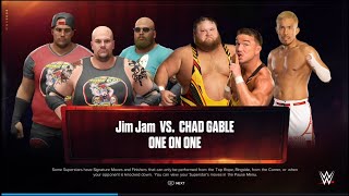 JimJam vs Chad Gable WWE 2K24