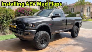 AEV Splash Guard Installation - Ram 2500 Cummins by SoCal Expeditions 4,815 views 1 year ago 9 minutes, 1 second