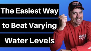 The Easiest Way I know to Deal with Fluctuating Water | Bass Fishing in Rising and Falling Water
