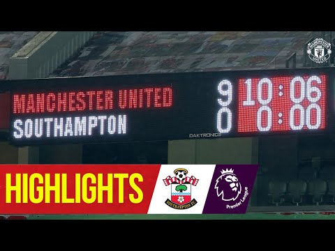 Reds run riot against the Saints! | Manchester United 9-0 Southampton | Highlights | Premier League