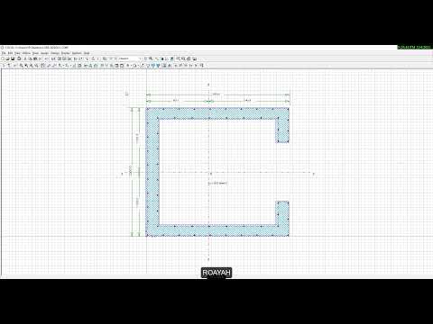 DESIGN CORE SHEAR WALL BY CSI COLUMN تصميم الكور وحوائط القص بواسطة CSICOL 