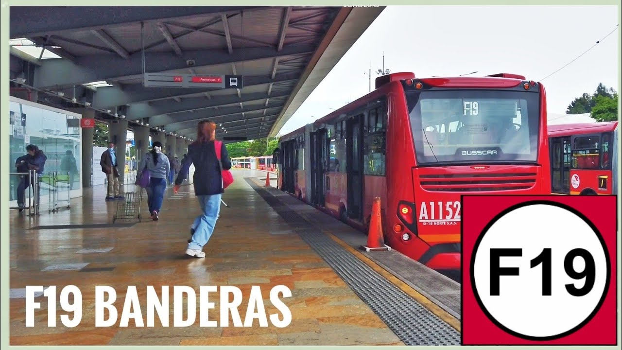 F19 Portal Suba ➡️ Banderas 🚍 Transmilenio Bogotá - Colombia 🇨🇴  [4k/60]