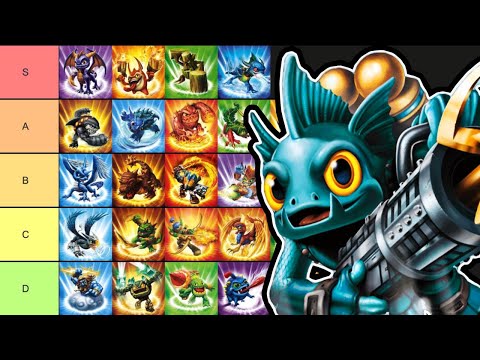 SKYLANDERS Spyros Adventure TIER LIST!