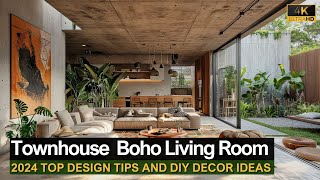 Creating a Boho Wonderland in Your Townhouse Living Room: Top Design Tips and DIY Decor Ideas screenshot 2