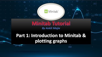 Introduction to Minitab & Plotting Graphs || (Part 1) || Minitab 19