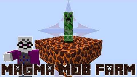 Magma block mob farm concepts (16w20a)