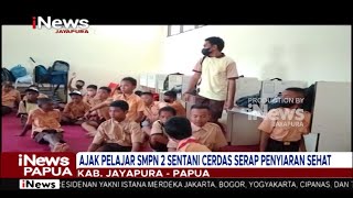 I NEWS PAPUA - AJAK PELAJAR SMPN2 SENTANI CERDAS SERAP PENYIARAN SEHAT