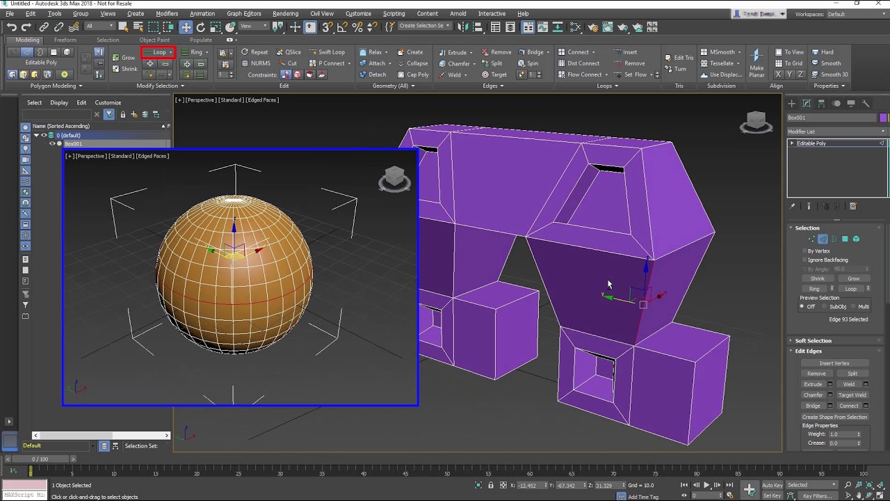  3ds  Max  Getting Started Lesson 11 Modeling  Tools YouTube