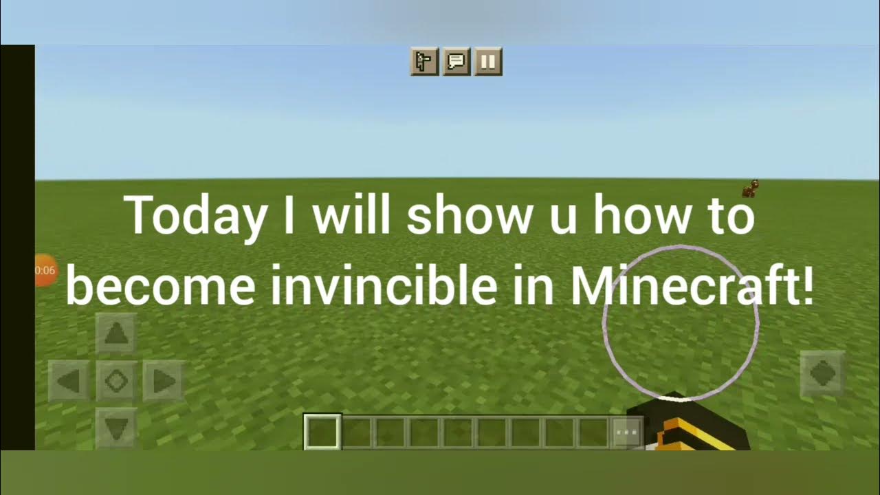 How to Invincible in Minecraft YouTube