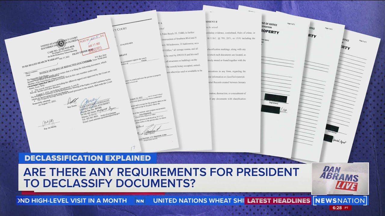 Examining the declassification process | Dan Abrams Live - YouTube