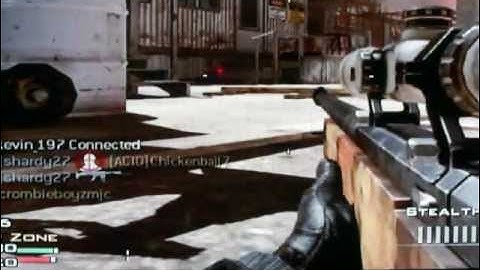 mw3 L118A quickscoping drop zone