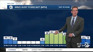 Icy roads remain through the AM drive