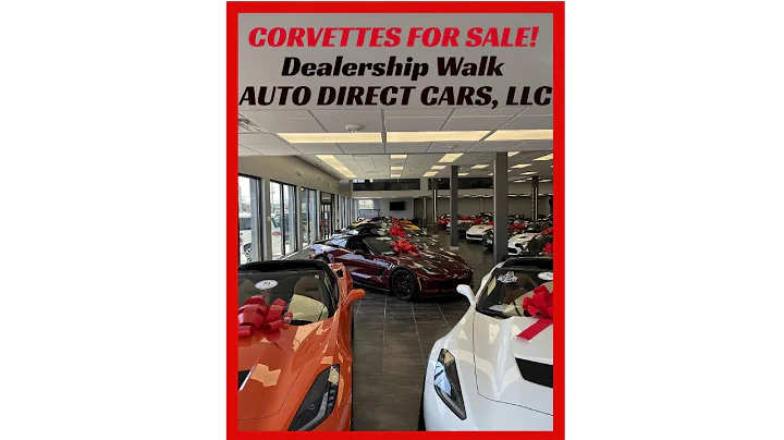 Corvettes For Sale!!  Come walk through a local dealership to review the current Corvette inventory