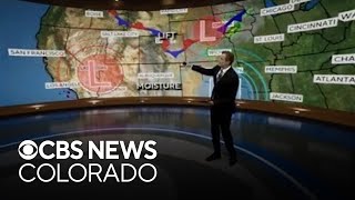 One more day of monsoon moisture across Colorado before hot and dry weather