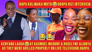 OGOPA WAKENYA😂.KENYANS LAUGH AT KASMUEL MCOURE AND ALIONYA  ROASTED SQUARELY IN NATIONAL TELEVISIONS