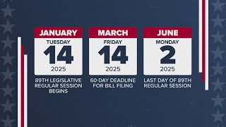 Texas lawmakers file bills ahead of a new legislative session