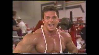 1990 Rich Gaspari Pro Bodybuilder Deltoid Work Out - Mr. Olympia Shoulders