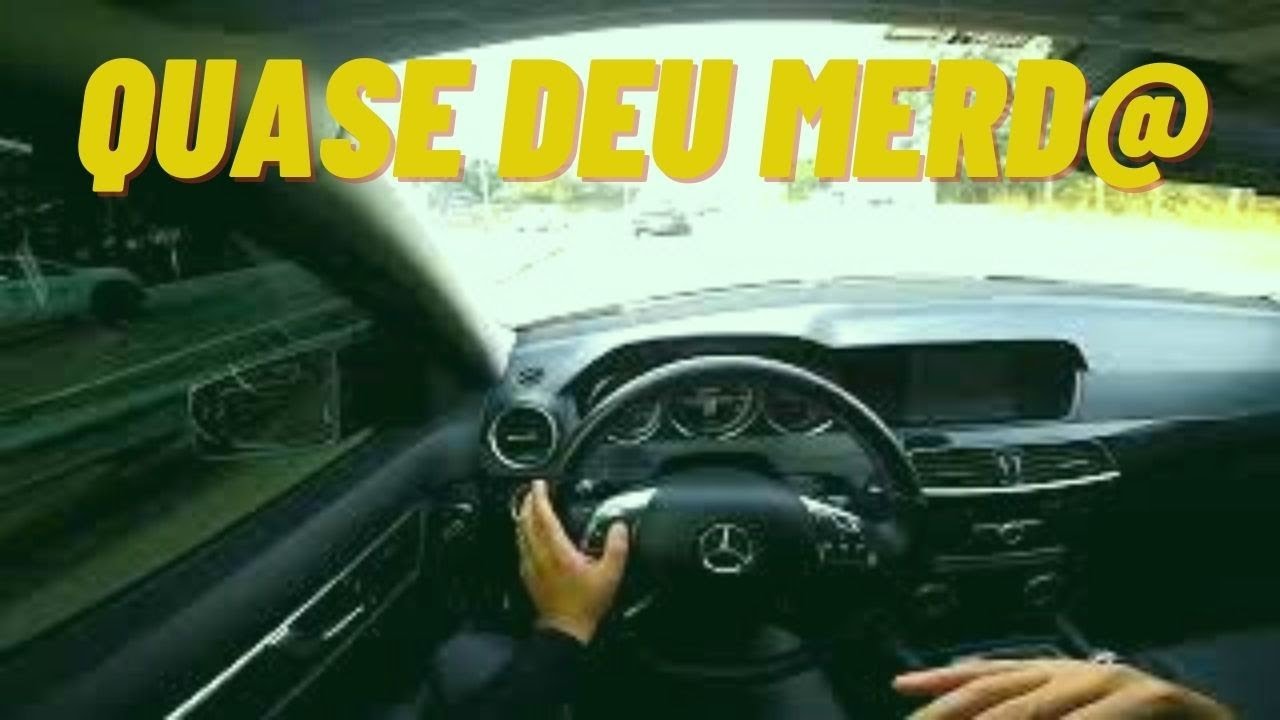 O PRIMEIRO ROLÊ COM A MERCEDES C180 TURBO SPORT