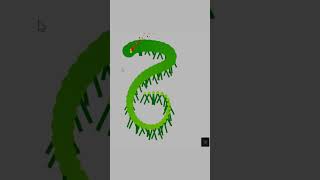 “Anaconda Follows Your Mouse in Real Time 🐍 | HTML CSS JavaScript Animation #shorts”