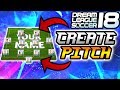 How To Change Create Team Management Pitch In Dream League Soccer 18 
