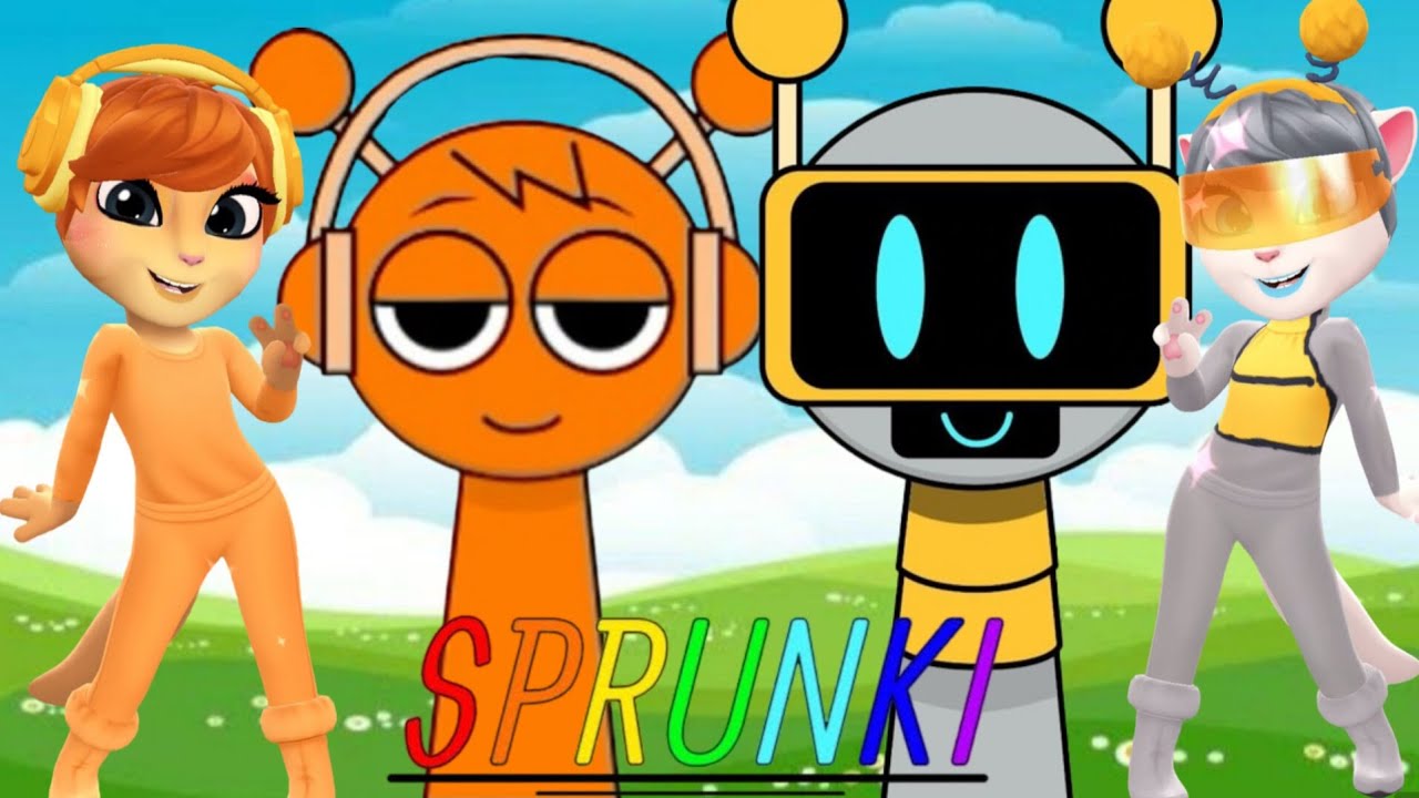 🎭 SPRUNKI INCRADIBOX ANGELA | Oren Vs Fun Bot | New Update Cosplay ...