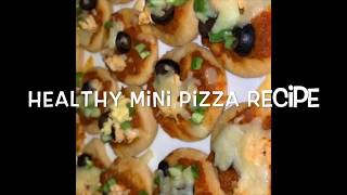 Healthy mini pizza ‏ميني بيتزا الصحي