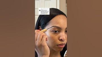 Natural Brow Routine with brow hair strokes #browroutine #naturalbrows #beauty