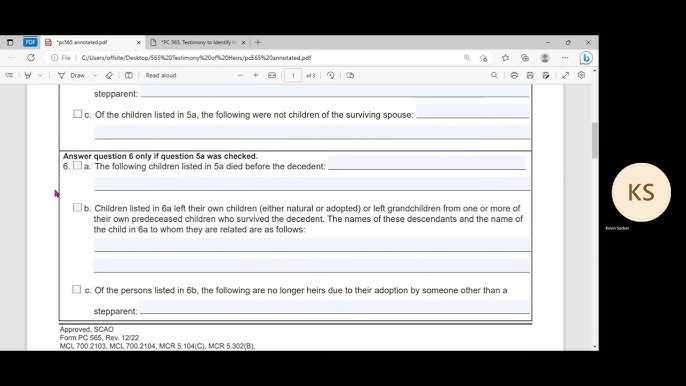 PC 565 Testimony to Identify Heirs Wayne County Probate Court - YouTube pc-565-testimony-to-identify-heirs-wayne-county-probate-court-youtube