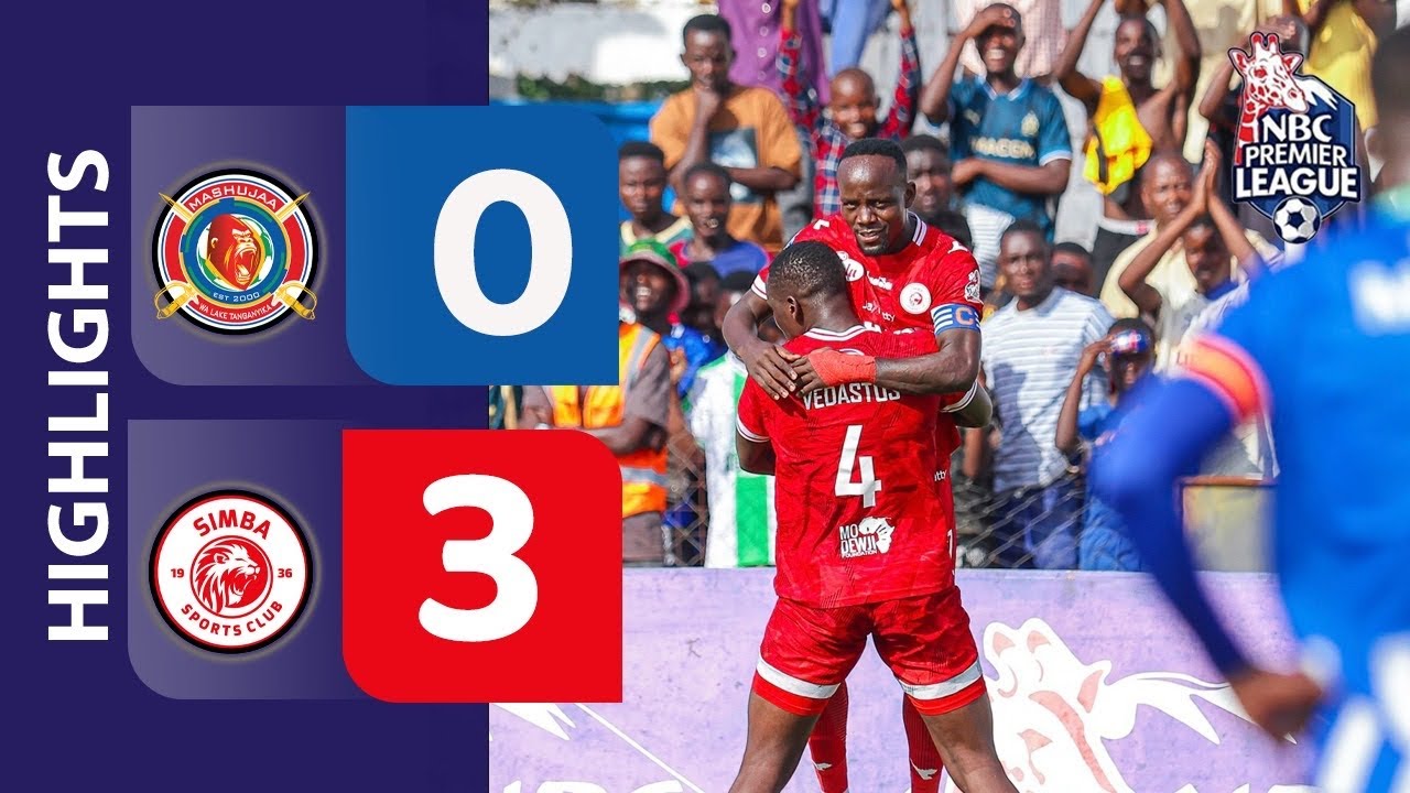 MASHUJAA 0-3 SIMBA | LIGI KUU EXTENDED HIGHLIGHTS