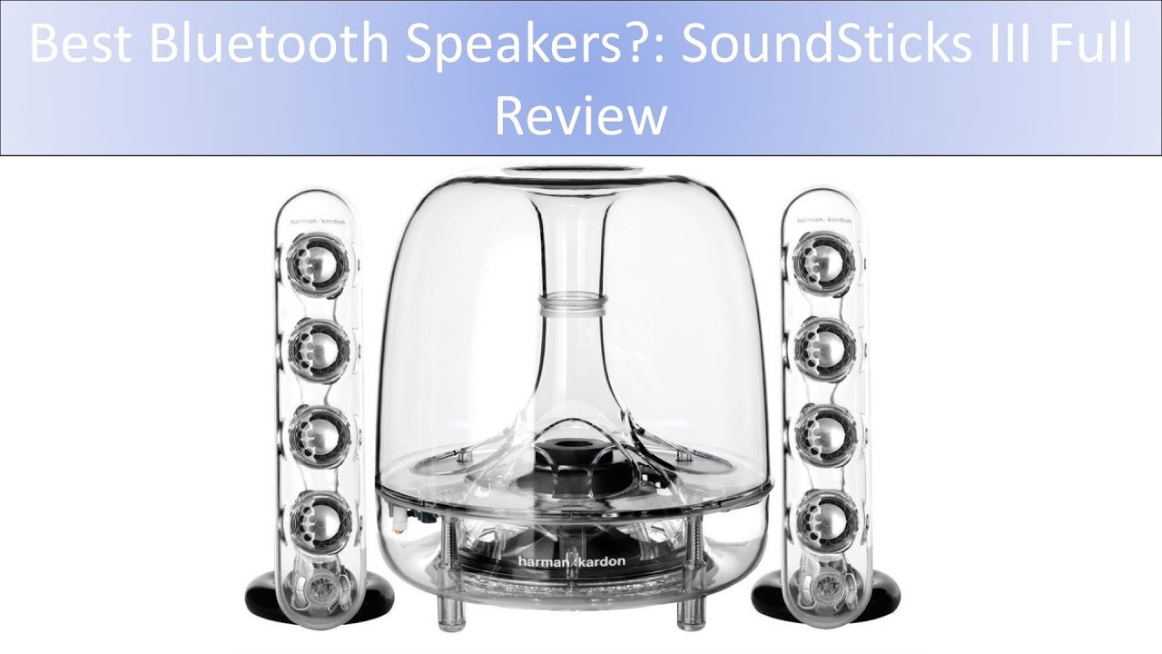 SoundSticks Wireless  Système audio trois pièces compatible Bluetooth