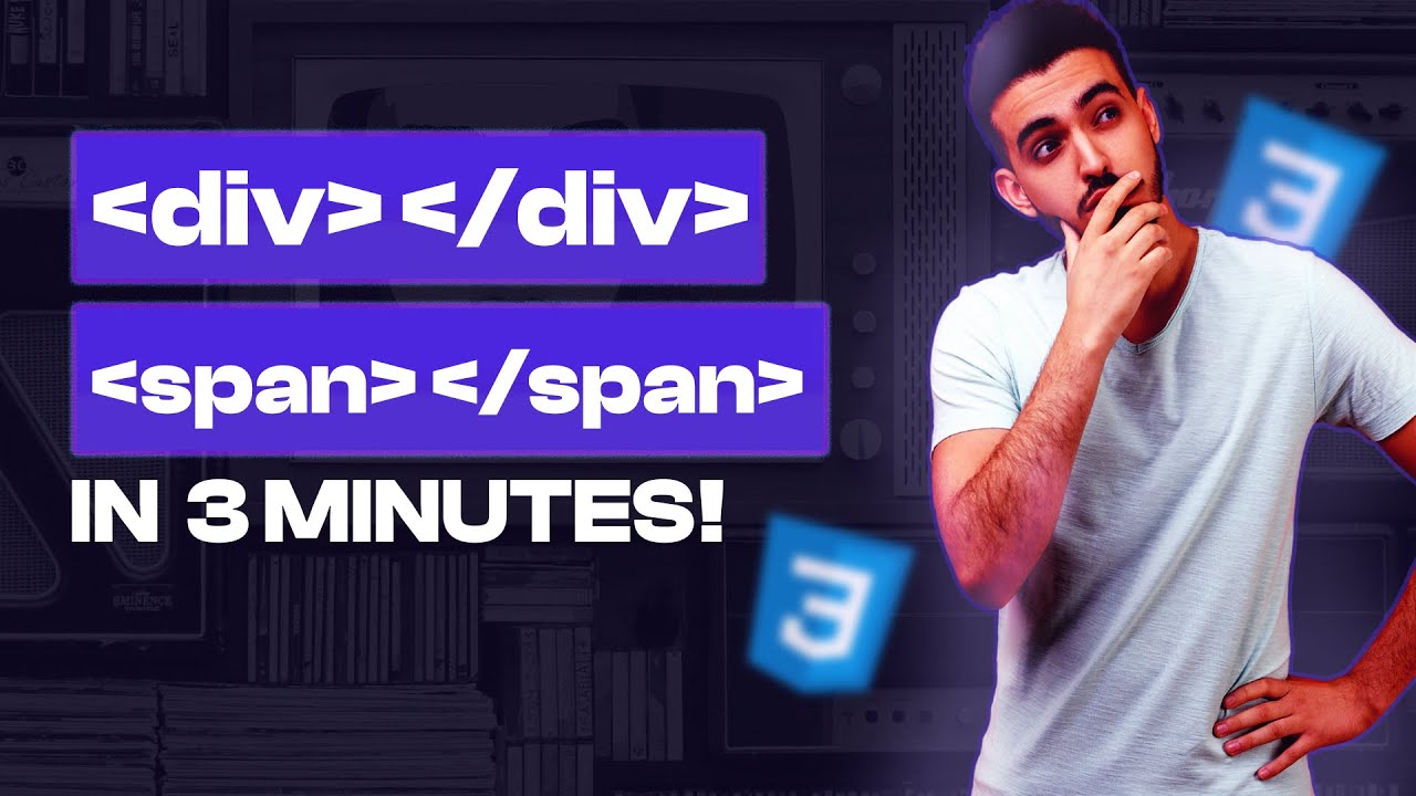 DIV tag vs SPAN tag: Full Tutorial For Beginners! - YouTube