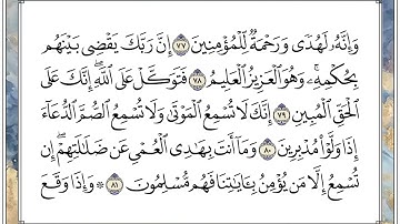 20 الجزء العشرون برواية حفص القارئ فرمان شواني
