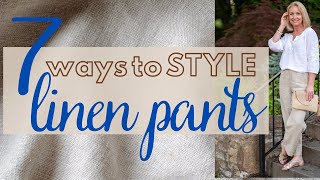 7 Ways to Style Linen Pants