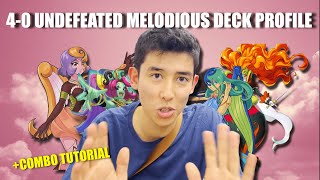 1ST PLACE UNDEFEATED MELODIOUS DECK PROFILE + COMBO TUTORIAL (Yu-Gi-Oh!)