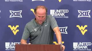 WVU Football: Dana Holgorsen 9/11/18