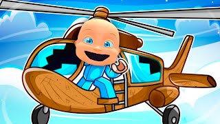 Baby UNLOCKS the HELICOPTER on A Dusty Trip!!