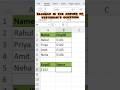 Xlookup Formula Explained | Excel Answer ✅#excel #exceltricks #exceltips #excelshortcuts