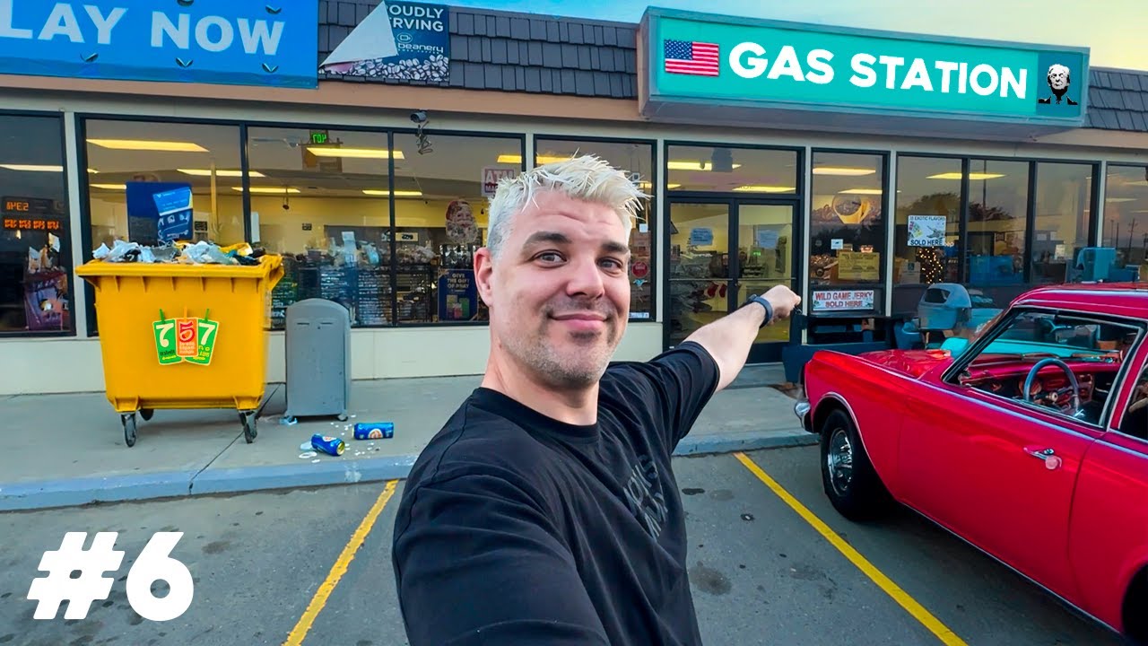 Comiendo en las Locas Gasolineras de Estados Unidos 🇺🇸 🍔