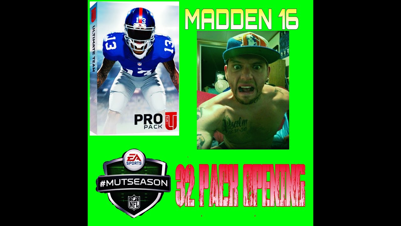 MADDEN 16 ULTIMATE TEAM EPIC ELITE PULL!!!