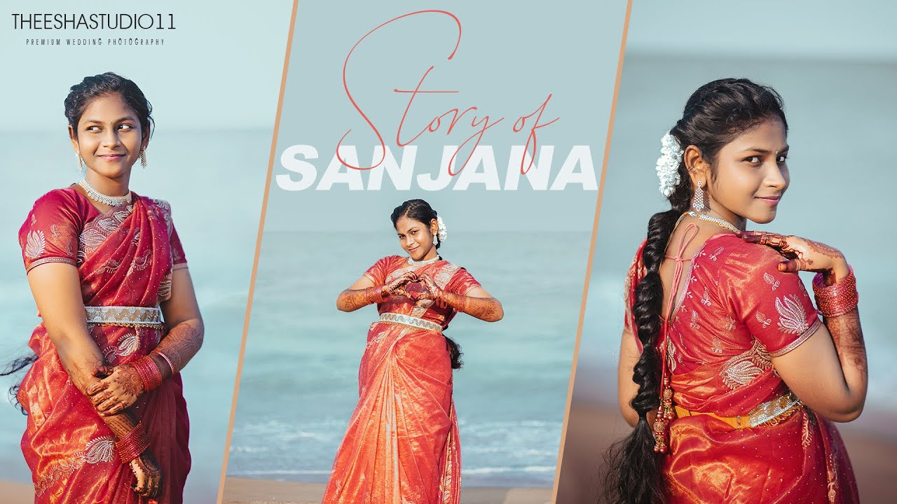 SANJANA Half Saree Ceremony | Grand Puberty Video | Theeshastudio 11 