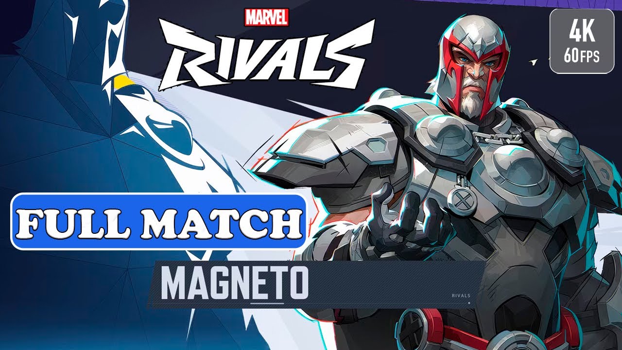 MARVEL RIVALS MAGNETO FIRST GAME
