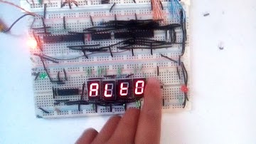 Electronic lock with logic gate