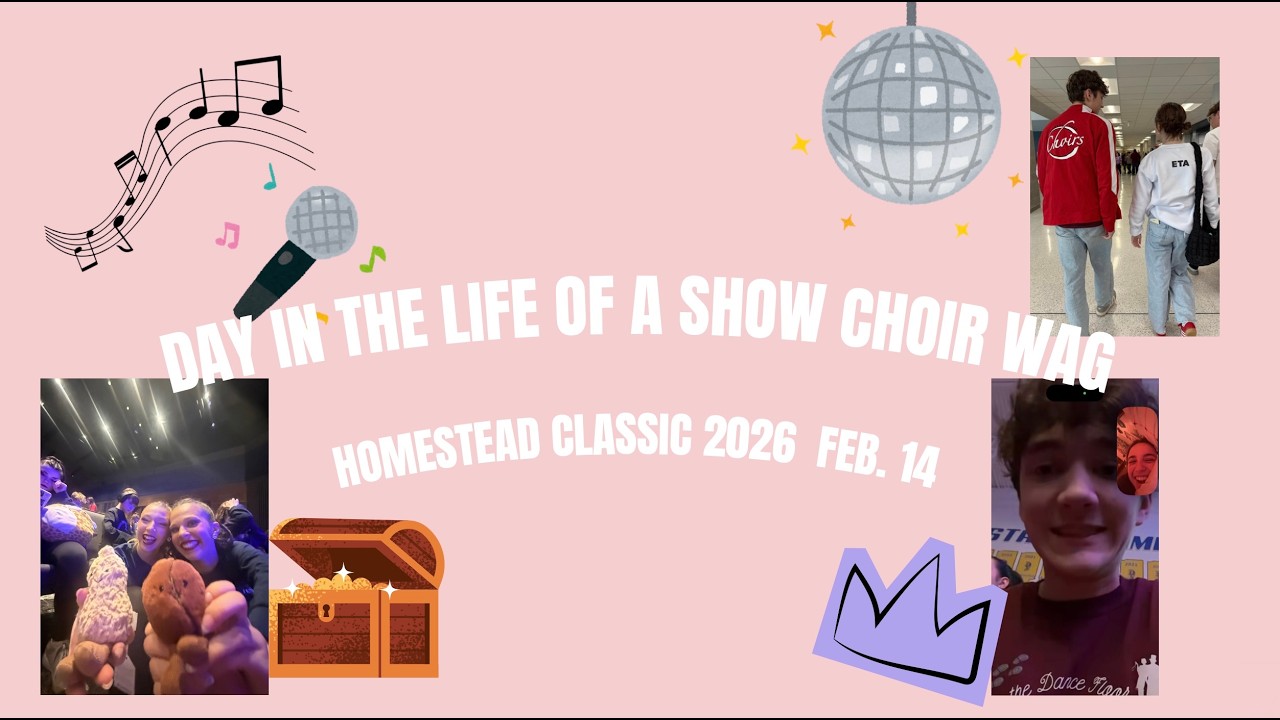 day in the life of a show choir WAG!