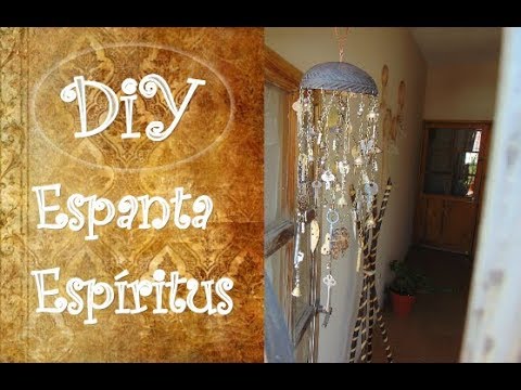 Hacer Espanta Espíritus. Móvil de Diy - YouTube