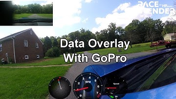 Data Overlay in Racing Videos with GoPro PIP