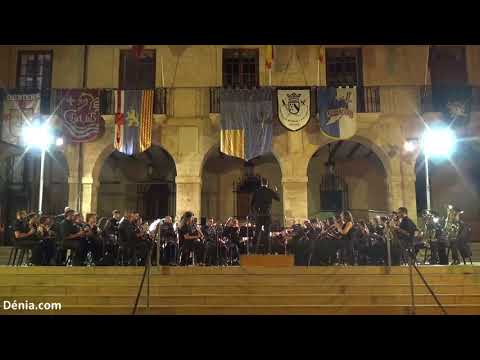 Moros y Cristianos Dénia 2018: Concierto de la Agrupació Artística Musical de Dénia