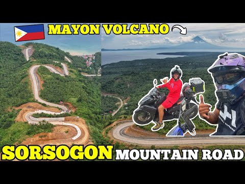 SORSOGON MASSIVE MOUNTAIN ROAD! Philippines Motor Vlog In Bicol (BecomingFilipino)