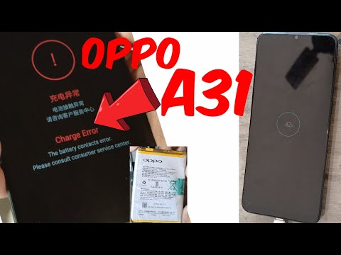 Oppo A31 charging error battery ? contact service faultsoluti#[email protected] [email protected]