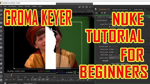 how to remove green screen in nuke | chroma keyer nuke | pt 1