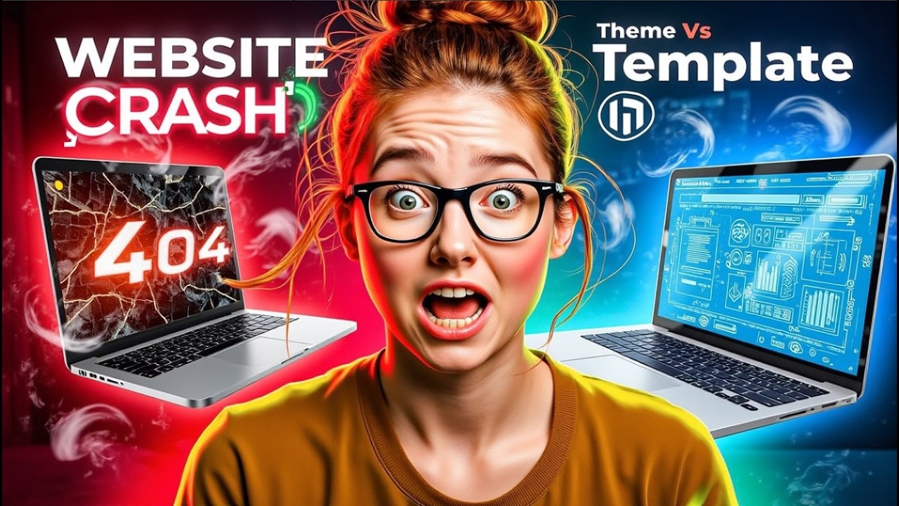 🔥 Difference Between WordPress Theme And Template | WordPress Theme vs ...
